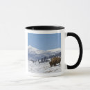 Search for american bison mugs Yellowstone