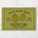 Search for olive oil labels Italian