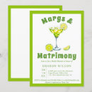 Recherche de margarita bridal shower invitations Vert citron
