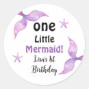 Search for little mermaid birthday stickers Party