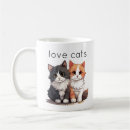 Search for cat love mugs Modern
