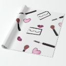 Search for fashion wrapping paper Lipstick