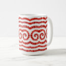 Recherche de mosaïque tasses Rouge