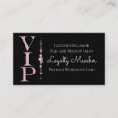 Search for vip business cards Pink