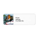 Search for european return address labels Robin