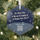 Search for happy new year ornaments Business
