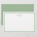 Search for sage green stationery paper Minimalist