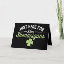 Search for leprechauns cards Shenanigans