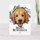 Search for golden retriever christmas cards Happy howlidays