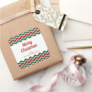 Search for green white stripe stickers Xmas