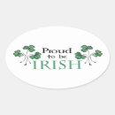 Search for proud irish stickers Shamrocks