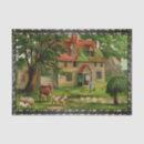 Search for cow and chicken tissue paper Vintage