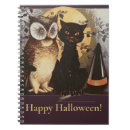Search for halloween witch notebooks Black cat