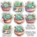 Search for wordplay stickers Illustration