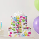 Search for splash wrapping paper Happy birthday