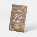 Search for wood table cards Rustic country