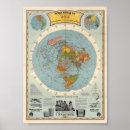 Search for flat earth maps art World
