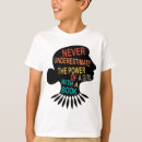 Search for never underestimate the power tshirts Rbg