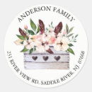 Search for rustic address stickers Moving