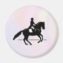 Recherche de cavalier de cheval magnets Dressage