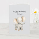 Search for grey elephants cards For kids