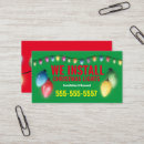Search for christmas light business cards Gold
