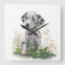 Search for dalmatian dog clocks White
