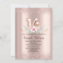 Search for 18 year old birthday invitations Glitter