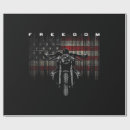 Search for freedom wrapping paper Flag