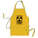 Search for radioactive aprons Atomic