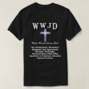 Recherche de wwjd tshirts Que ferait jésus