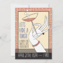 Search for retro 20s flapper invitations Jazz age