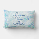 Search for love you more pillows Calligraphy