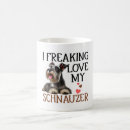 Search for schnauzer love mugs Cute