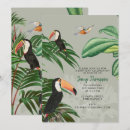 Search for toucan bird invitations Watercolor
