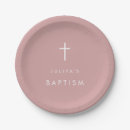 Search for baptism paper plates Typography