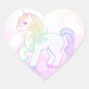 Recherche de cheval kawaii autocollants Arc en ciel