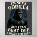 Recherche de gorille posters Tendance