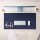 Search for ornate letters mousepads Navy blue