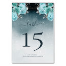 Search for dusty blue table cards Botanical