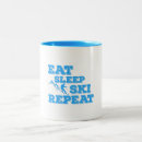 Search for eat sleep ski mugs Skiing
