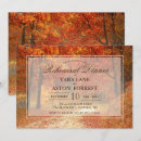 Search for autumn rehearsal dinner invitations Leaves