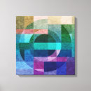Search for geometric canvas prints Abstract