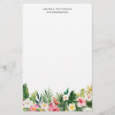 Recherche de tropical papier à lettre Floral