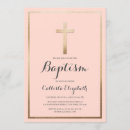 Recherche de or baptême invitations Simple