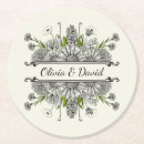 Search for flower drawing coasters Botanical