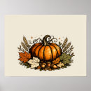 Search for vintage thanksgiving posters Autumn leaves
