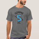 Recherche de high five tshirts Ceci