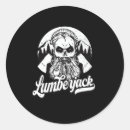 Search for lumberjack logger stickers Chainsaw