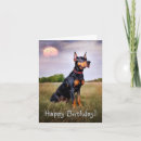 Recherche de doberman vœux cartes Animal